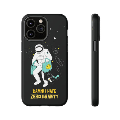 Zero Gravity Funny Astronaut Sci-Fi Tough iPhone Mobile Cases-welovescifi.net