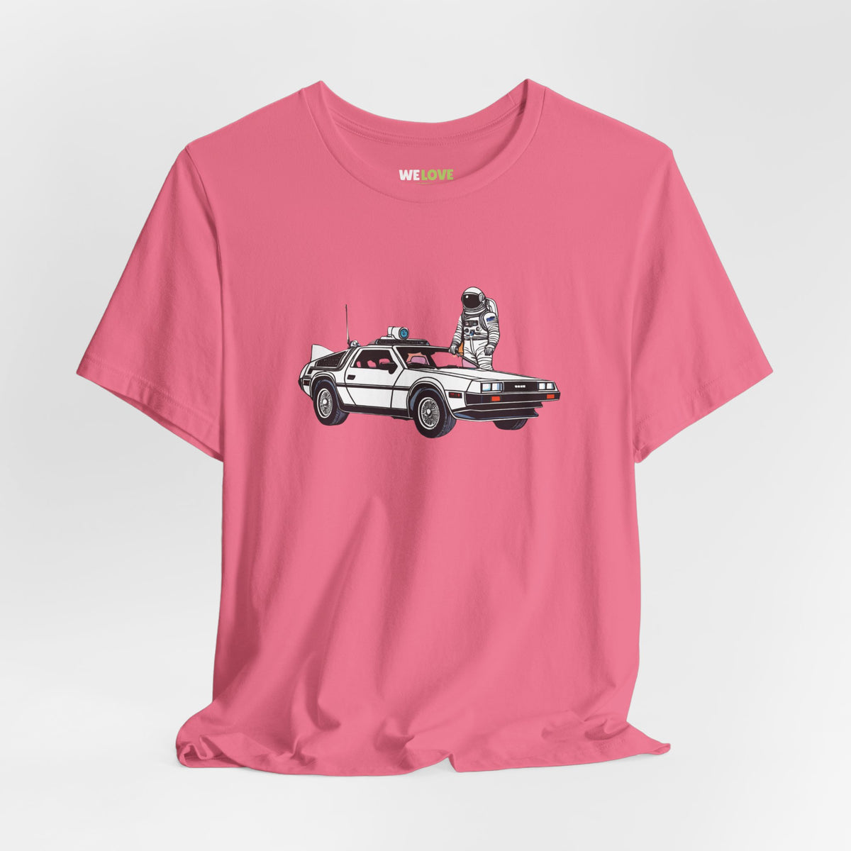 DeLorean Astronaut T-Shirt | Let's Take a Ride Sci-Fi Tee