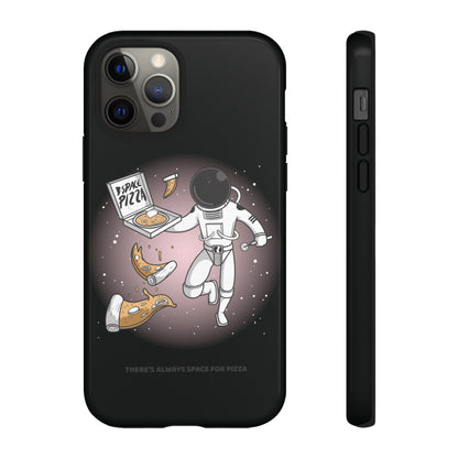 Space Pizza Case | Funny Astronaut Sci-Fi iPhone Cover