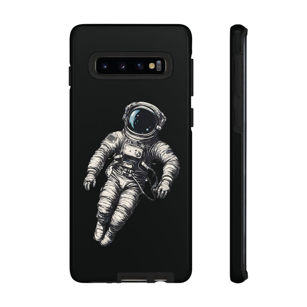 Floating Astronaut SpaceArt Tough Samsung Galaxy Mobile Case