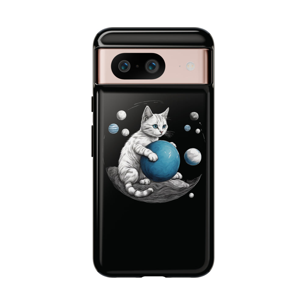 SpacePlayer Cat 2 Tough Google Pixel Mobile Cases 