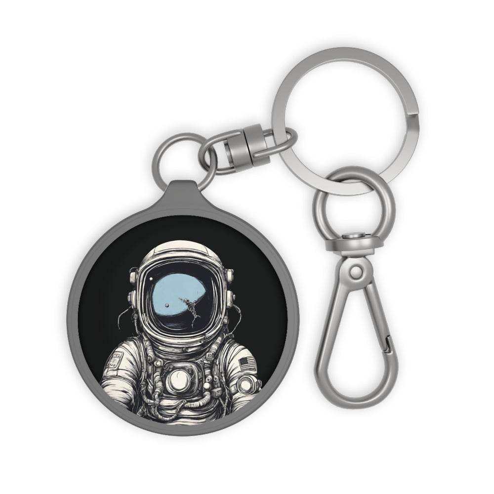 Retro Astronaut Keyring Tag-welovescifi.net