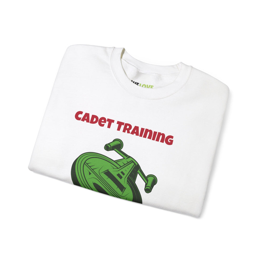 Cadet Training Funny SciFi Christmas Crewneck Sweatshirt-welovescifi.net