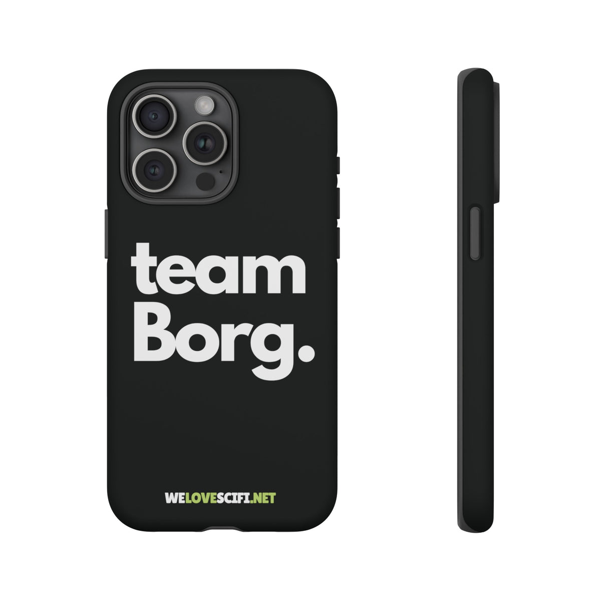 Team Borg iPhone Cases - Supervillain Tough Mobile Covers