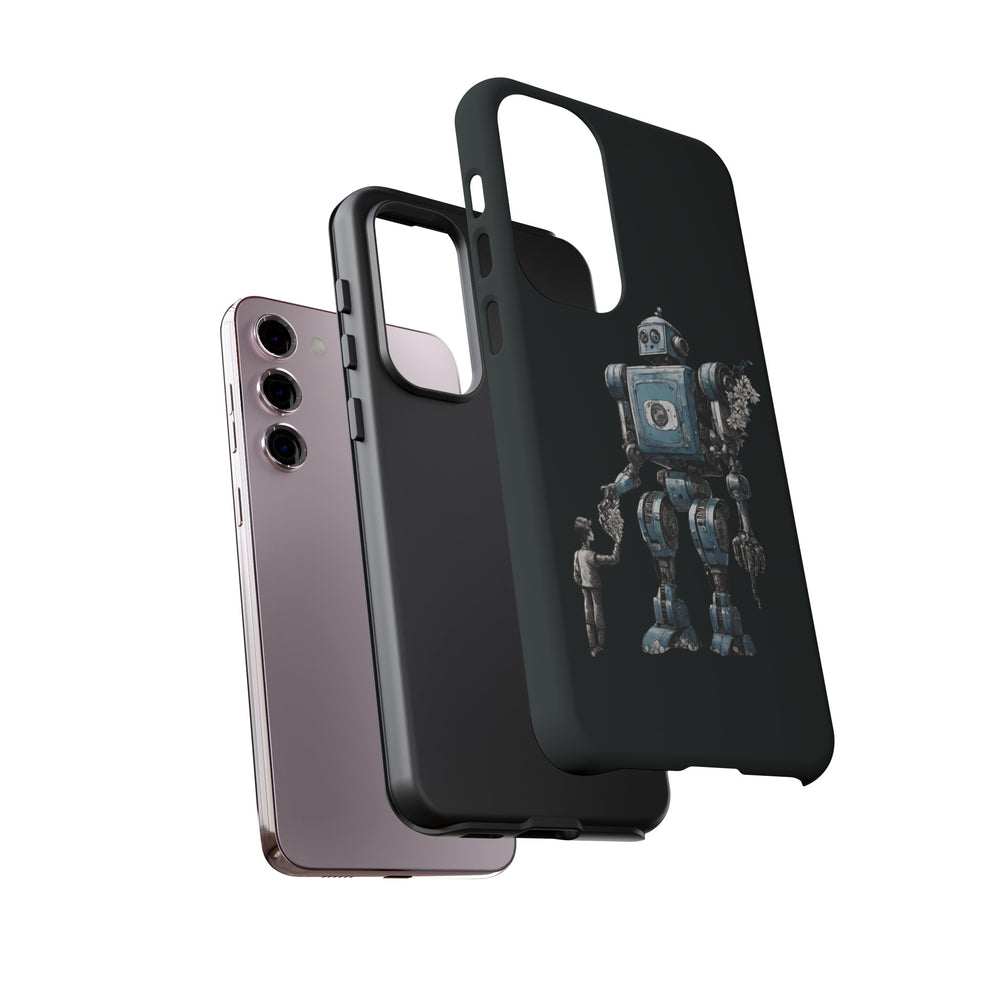 Robot Space Art Samsung Galaxy Case: Tough & Stylish