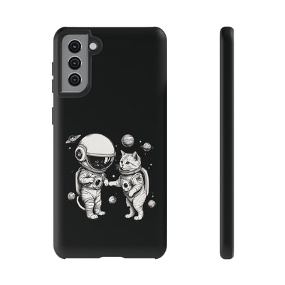 Space Kittie Samsung Galaxy Cases Tough Astronaut Cat Cover