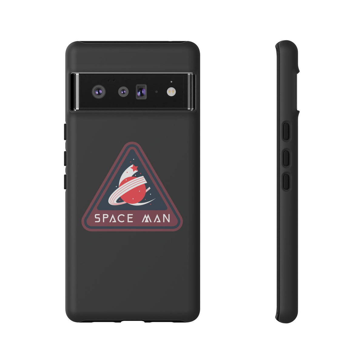 Retro Sci-Fi Google Pixel Cases Space Man Retro Sign Covers