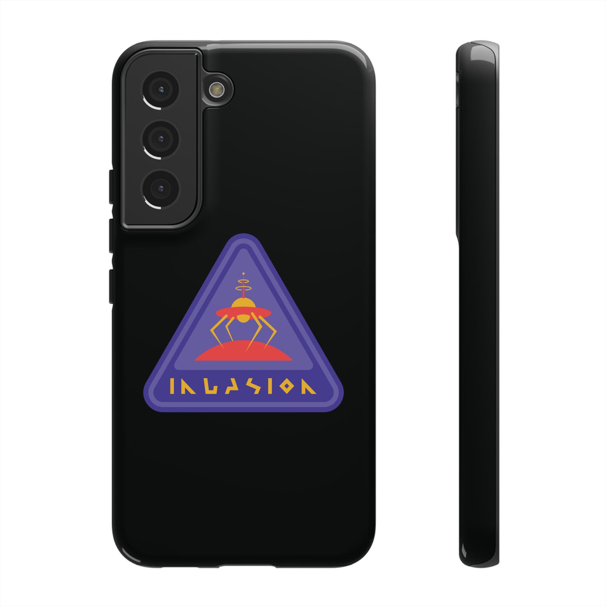 Retro Sci-Fi Galaxy Mobile Case | Invasion Retro Tough Cover