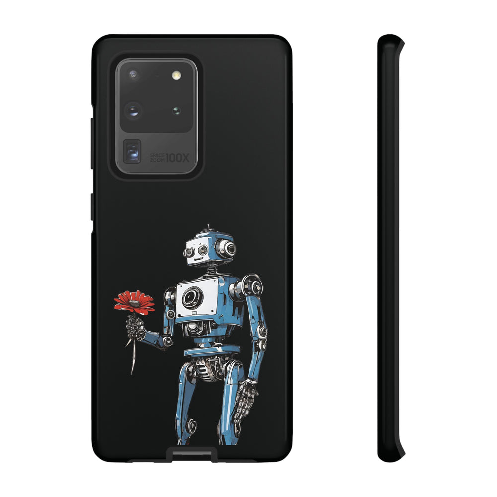 You Never Bring Me Flowers Robot SpaceArt Tough Samsung Galaxy Mobile Cases-welovescifi.net