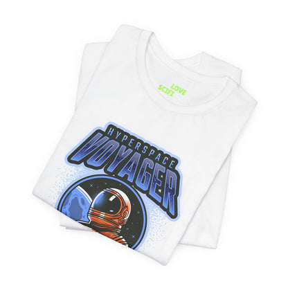 Hyperspace Voyager T-Shirt Sci-Fi Astronaut Tee WeLoveSciFi