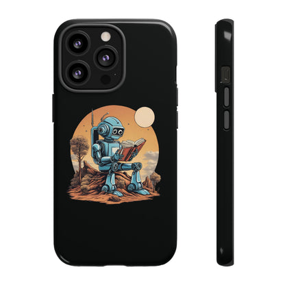 Humans Robot SpaceArt iPhone Cases - Tough Mobile Protection