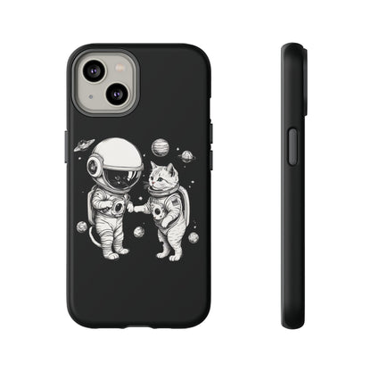 Space Kitties iPhone Cases Astronaut Cat Tough Mobile Cover