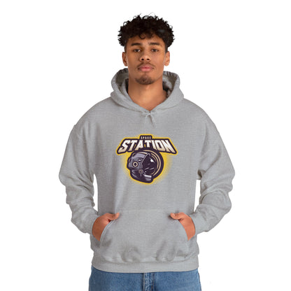 Space Station Hoodie | Sci-Fi Astronaut Design