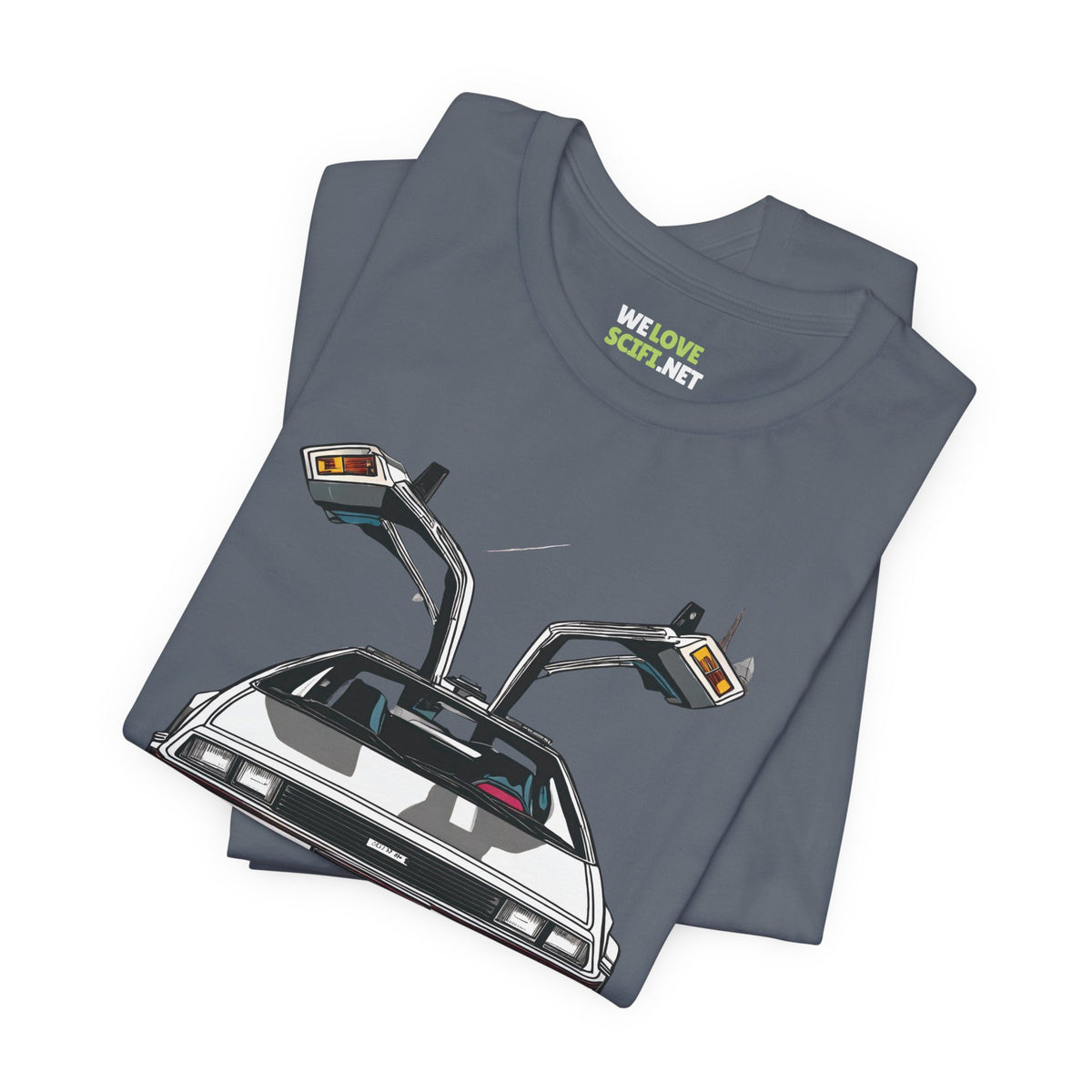 Delorian Sci-Fi T-Shirt | Unique Delorian Sci-Fi Apparel