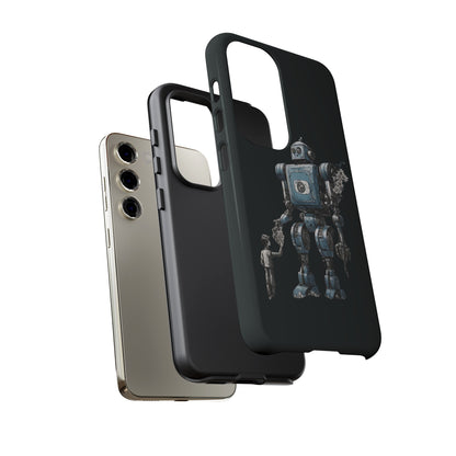 Robot Space Art Samsung Galaxy Case: Tough & Stylish