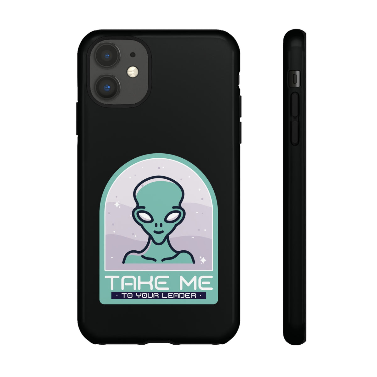 Take Me to Your Leader Sci-Fi Mobile Cover