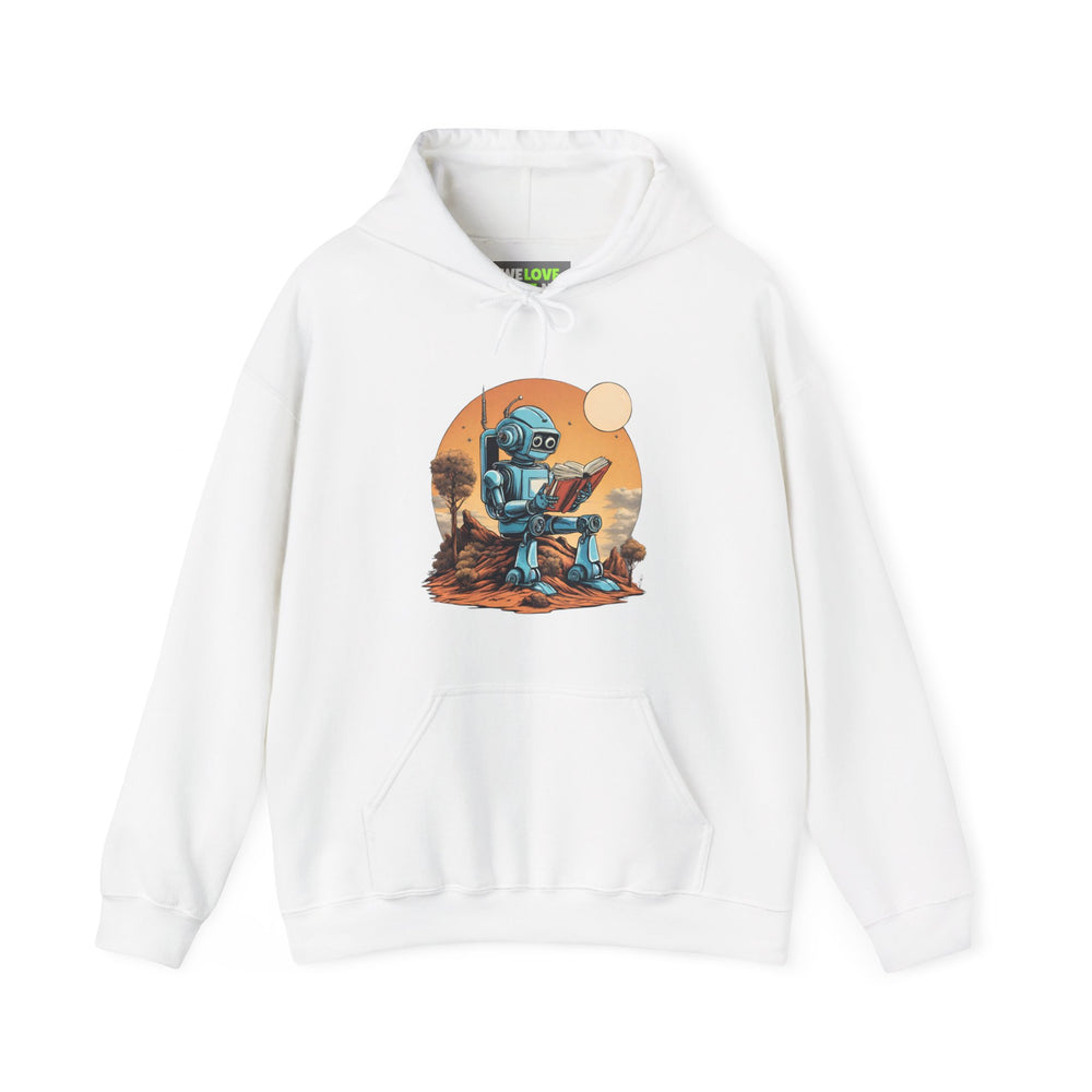 Sci-Fi Hoodie | Learn About Humans Robot Space Art 