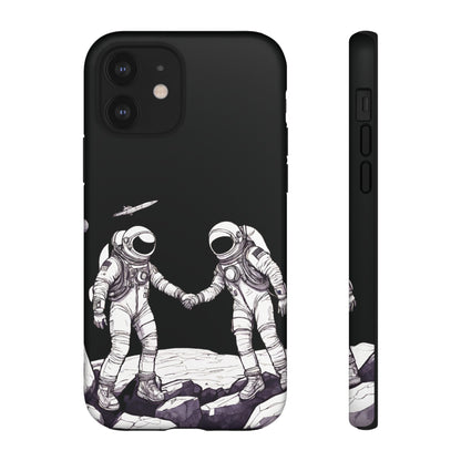 SpaceArt Astronaut Tough iPhone Cases