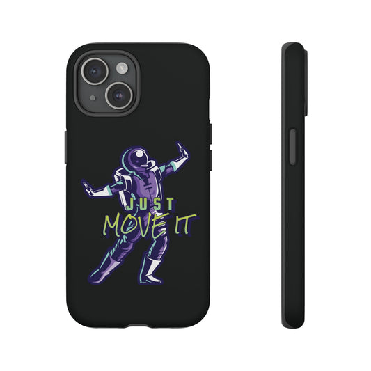 Astronaut iPhone Case Just Move It Sci-Fi Tough Mobile Cases