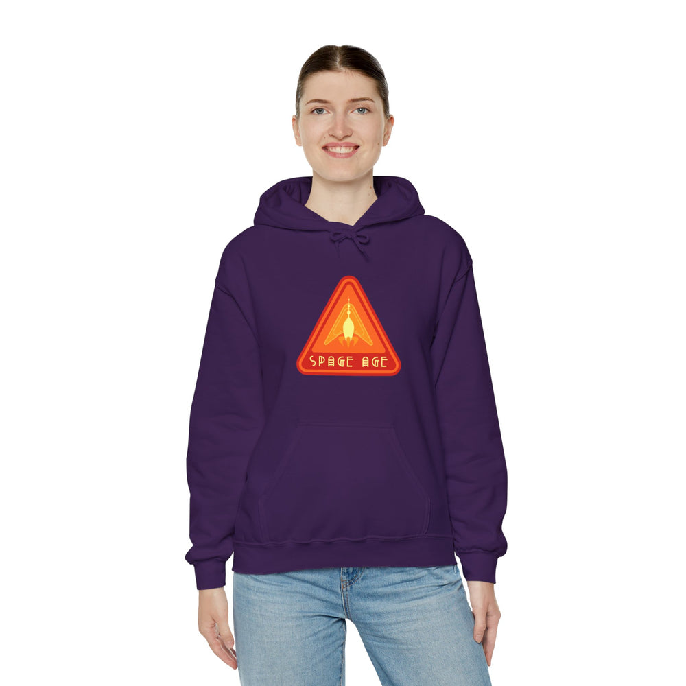 Space Age Sign Retro Sci-Fi Hoodie