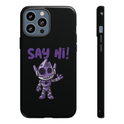 Funny UFO iPhone Cases | Say Hi Sci-Fi Tough Mobile Covers