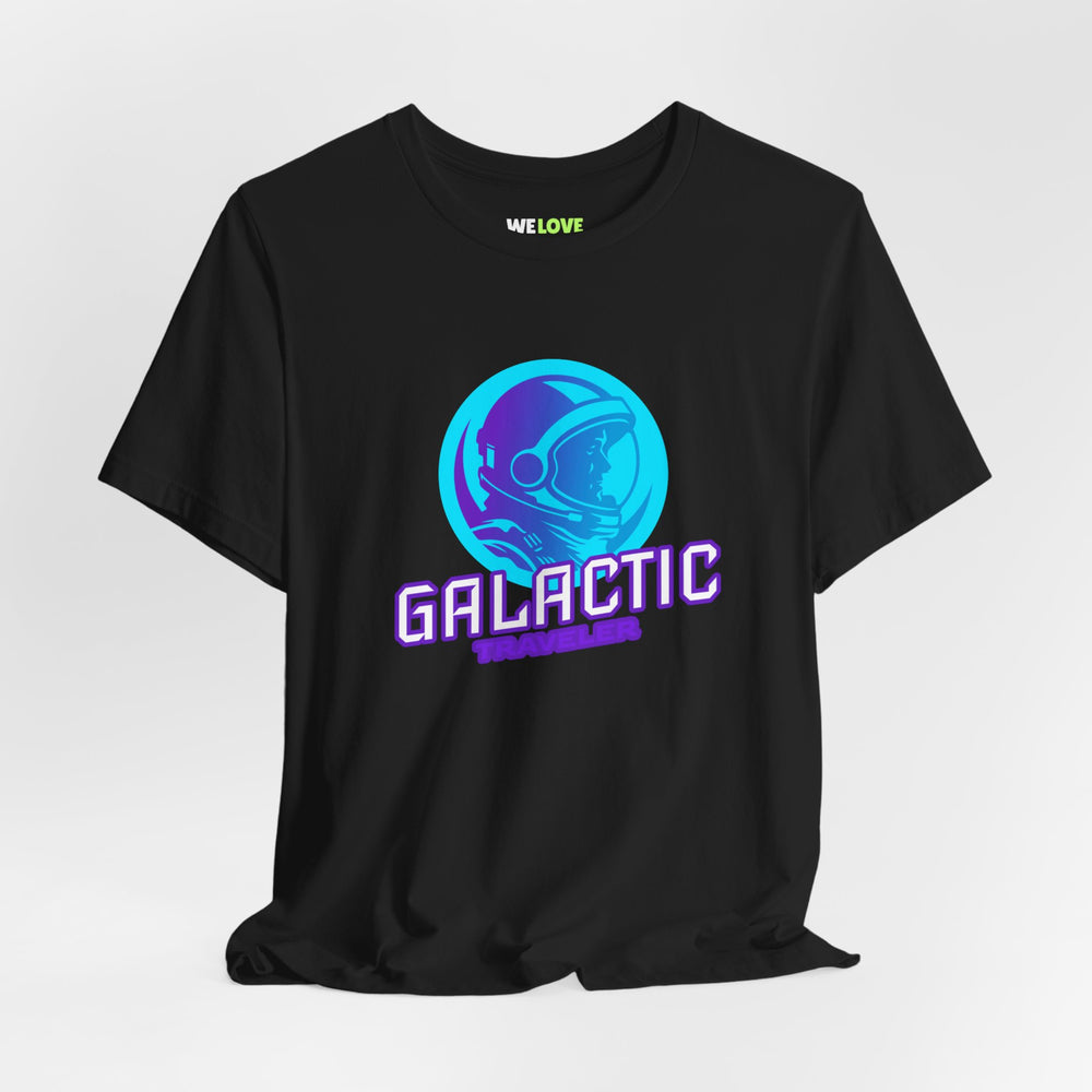 Galactic Traveler Astronaut Themed SciFi T-Shirt-welovescifi