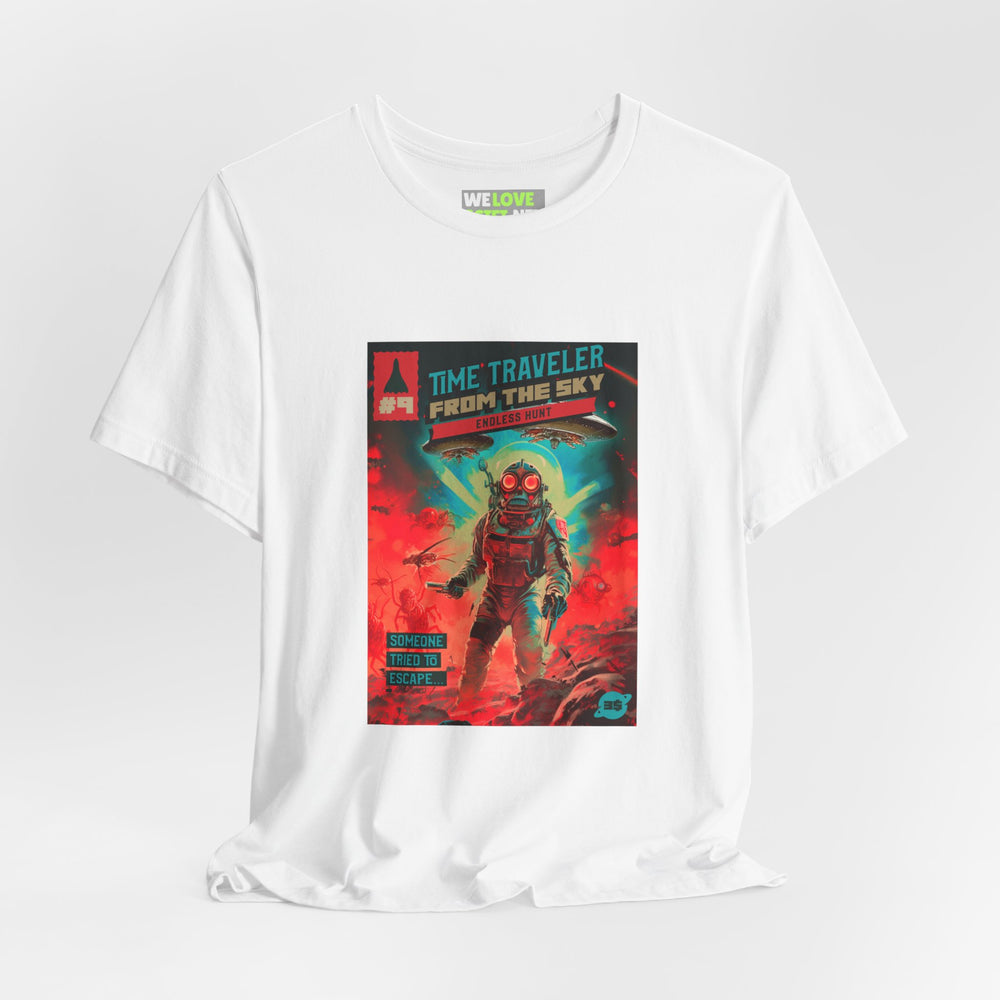 Time Traveler Retro Sci-Fi T-Shirt-welovescifi.net