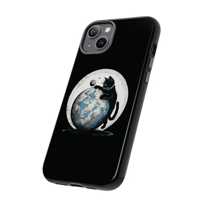 Space Player Cat Tough iPhone Mobile Cases - We Love SciFi