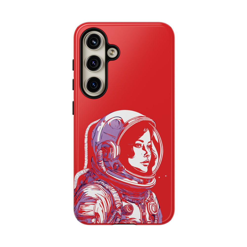 Duotone SpaceGirl SpaceArt Tough Samsung Galaxy Mobile Cases