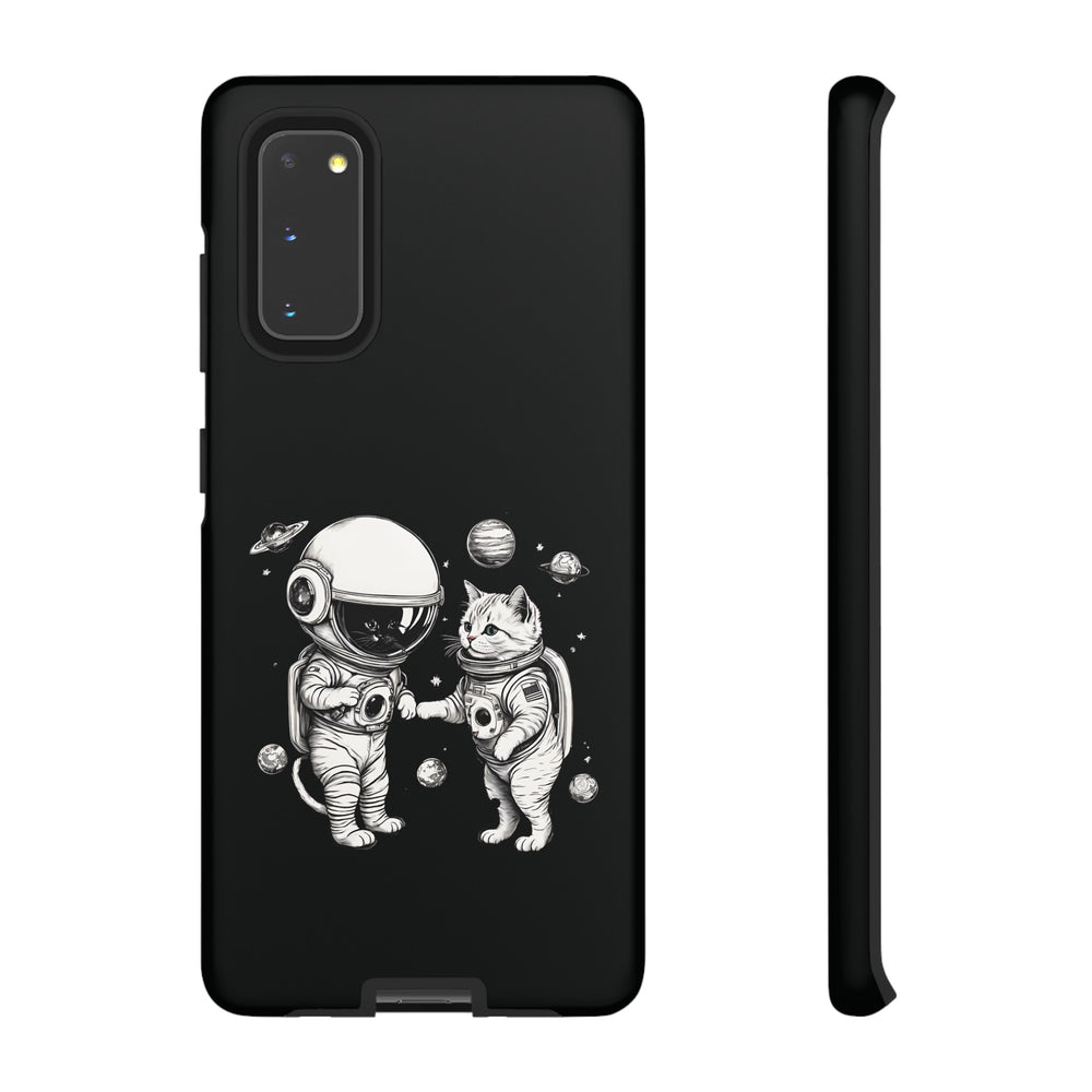 Space Kittie Samsung Galaxy Cases Tough Astronaut Cat Cover