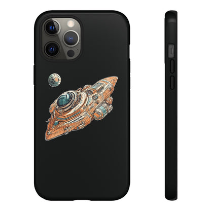 Durable Spaceship-76 Tough iPhone Cases