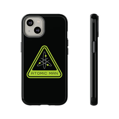 Atomic Man Retro Sign Sci-Fi Tough iPhone Mobile Cases