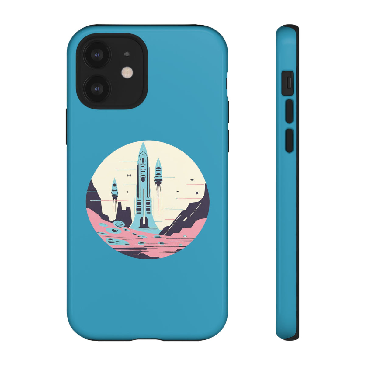 Space Art iPhone Case - Tough Sci-Fi Mobile Cover | Liftoff