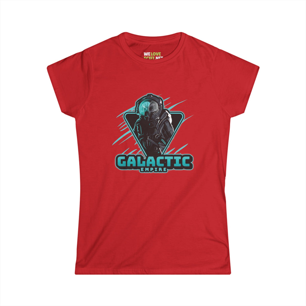 Galactic Empire Astronaut Woman's Tee-welovescifi.net