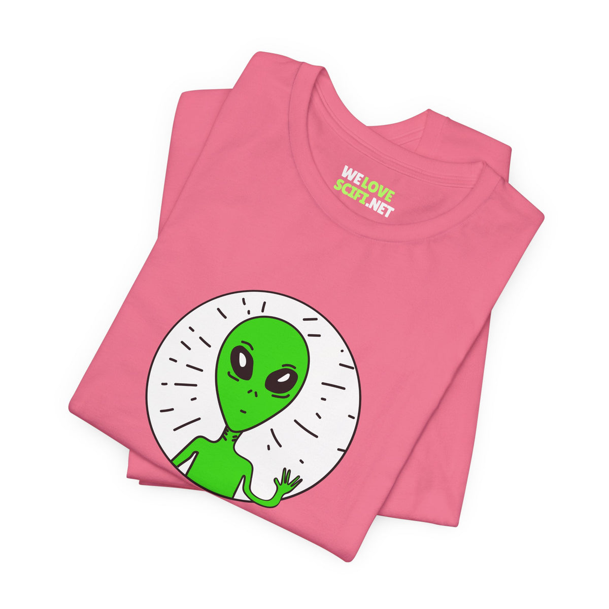 funny UFO t-shirt-Stay Weird Funny UFO Sci-Fi T-Shirt