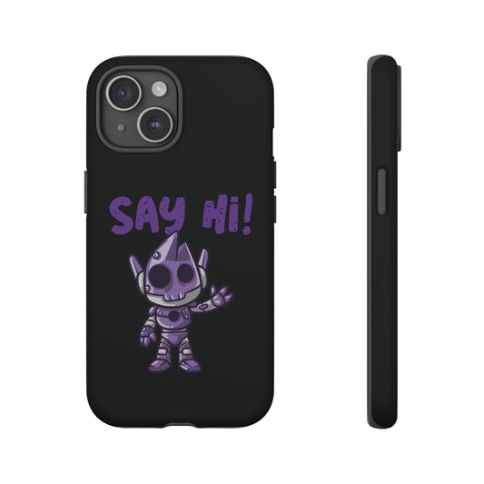 Funny UFO iPhone Cases | Say Hi Sci-Fi Tough Mobile Covers