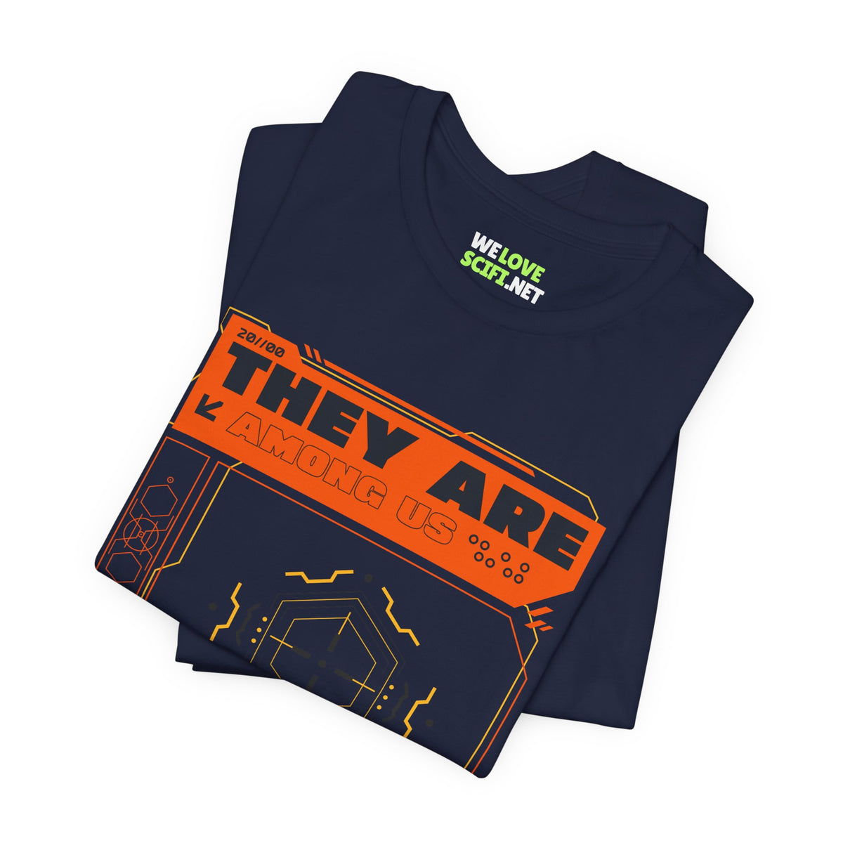 They Are Among Us UFO Sci-Fi T-Shirt-welovescifi.net