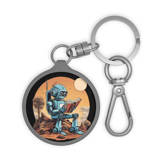 Read Like A Robot Keyring Tag-welovescifi.net