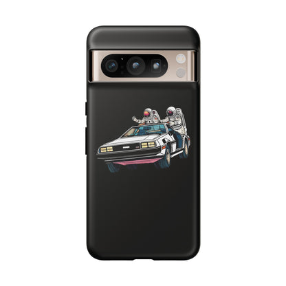 Delorean party astronaut Google Pixel mobile cases