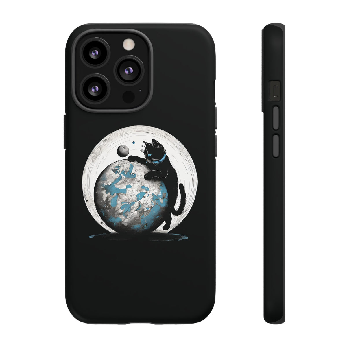 Space Player Cat Tough iPhone Mobile Cases - We Love SciFi