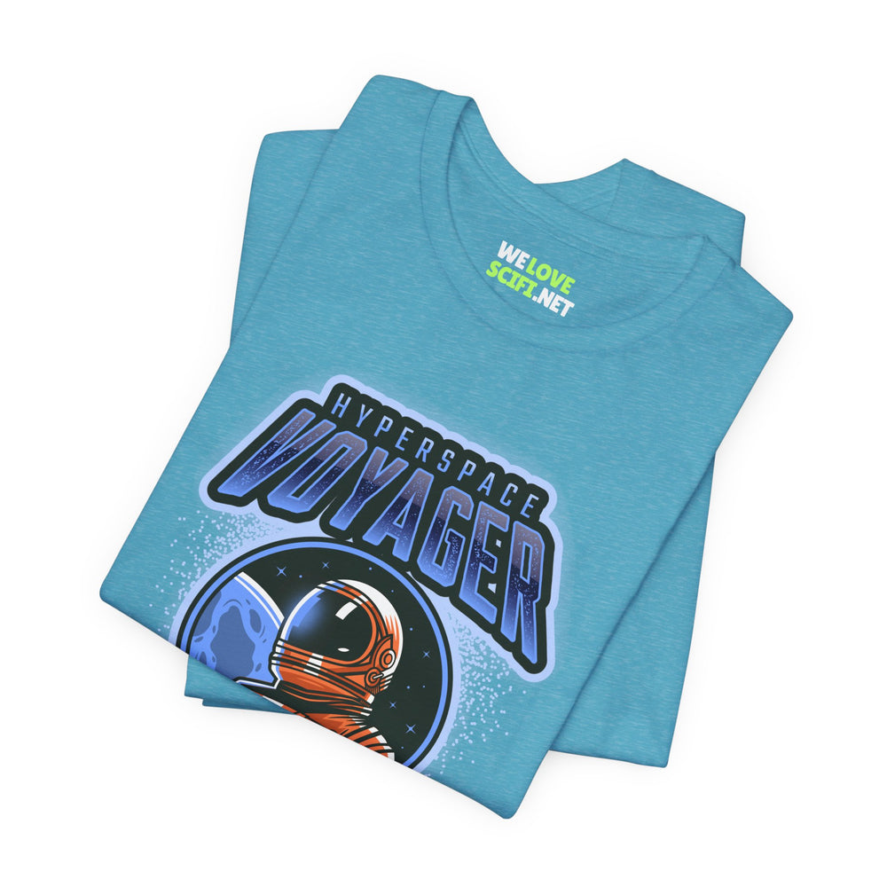 Hyperspace Voyager T-Shirt Sci-Fi Astronaut Tee WeLoveSciFi