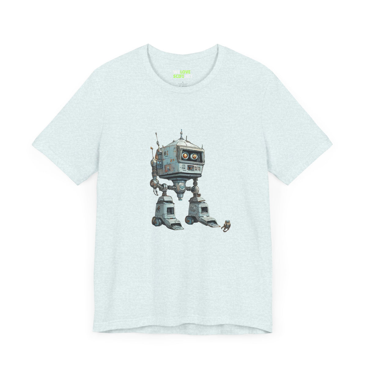 Get Out Of My Way Little Robot SpaceArt Sci-Fi T-Shirt