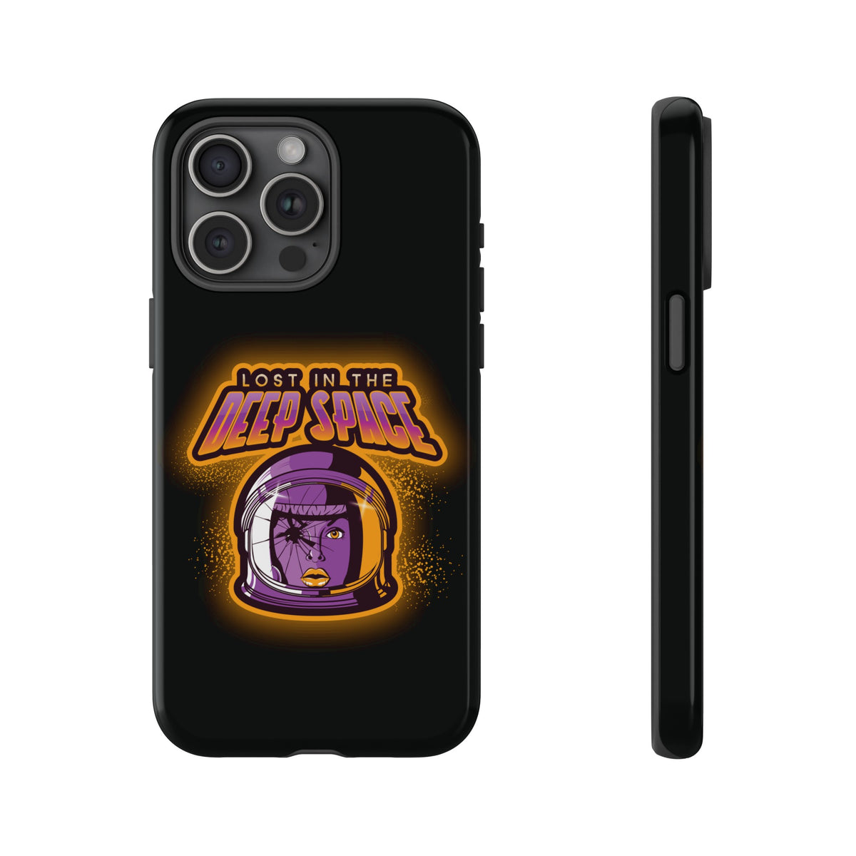 Astronaut iPhone Cases Lost in Deep Space Sci-Fi Mobile Case