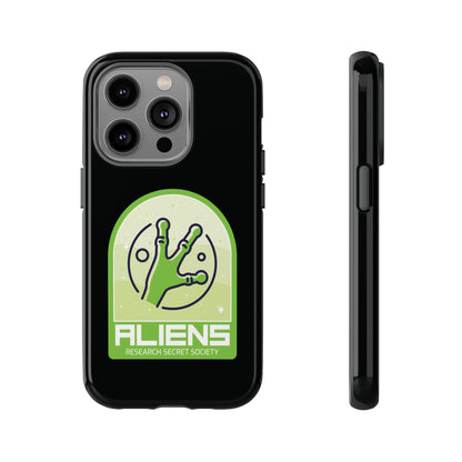 Aliens Research Secret Society UFO Sci-Fi iPhone Mobile Case