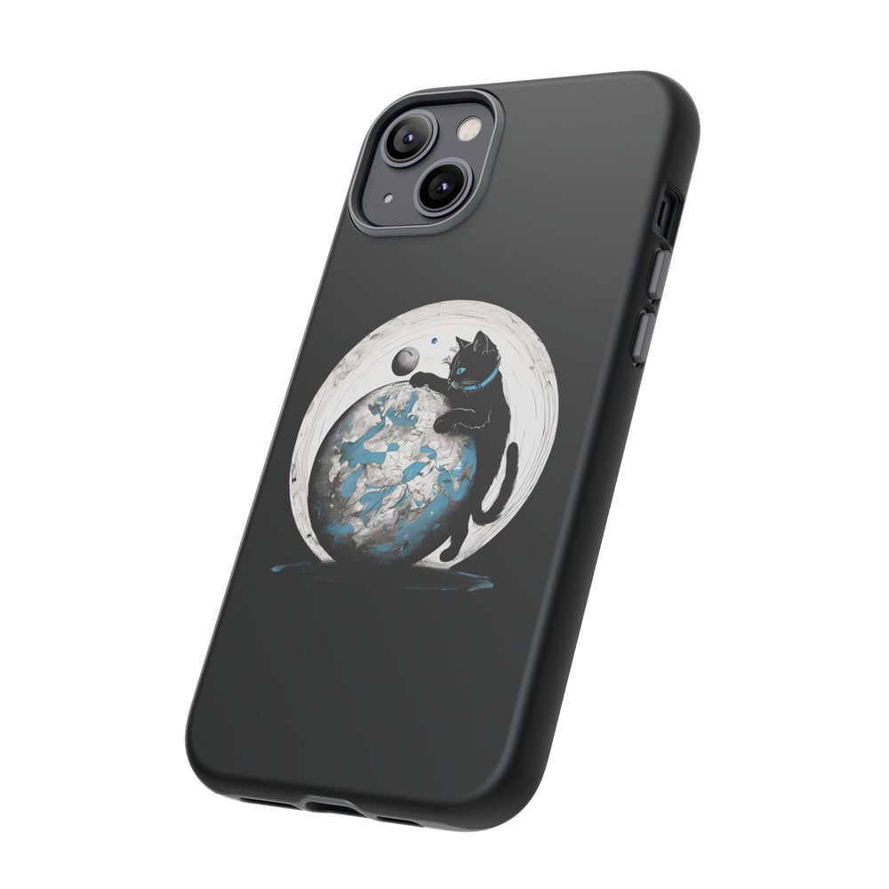 Space Player Cat Tough iPhone Mobile Cases - We Love SciFi