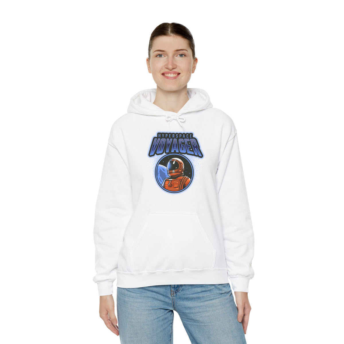 Voyager Hoodie - Sci-Fi Astronaut Hoodie for Space Fans