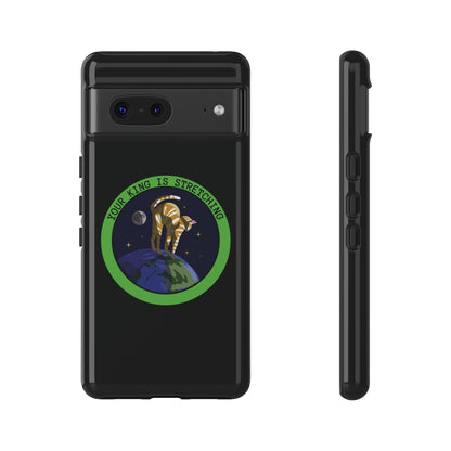 Your King Is Stretching Funny Cat UFO Tough Google Pixel Mobile Cases-welovescifi.net