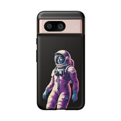 Floating Astronaut Girl Tough Google Pixel Mobile Cases