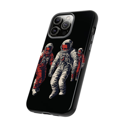 Astronauts In Red Tough iPhone Mobile Cases-welovescifi.net