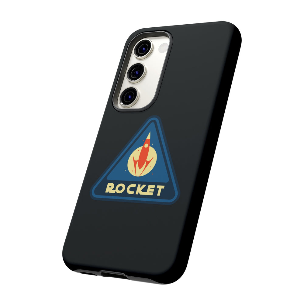 Retro Sci Fi Phone Case | Rocket Retro Sign Samsung Galaxy